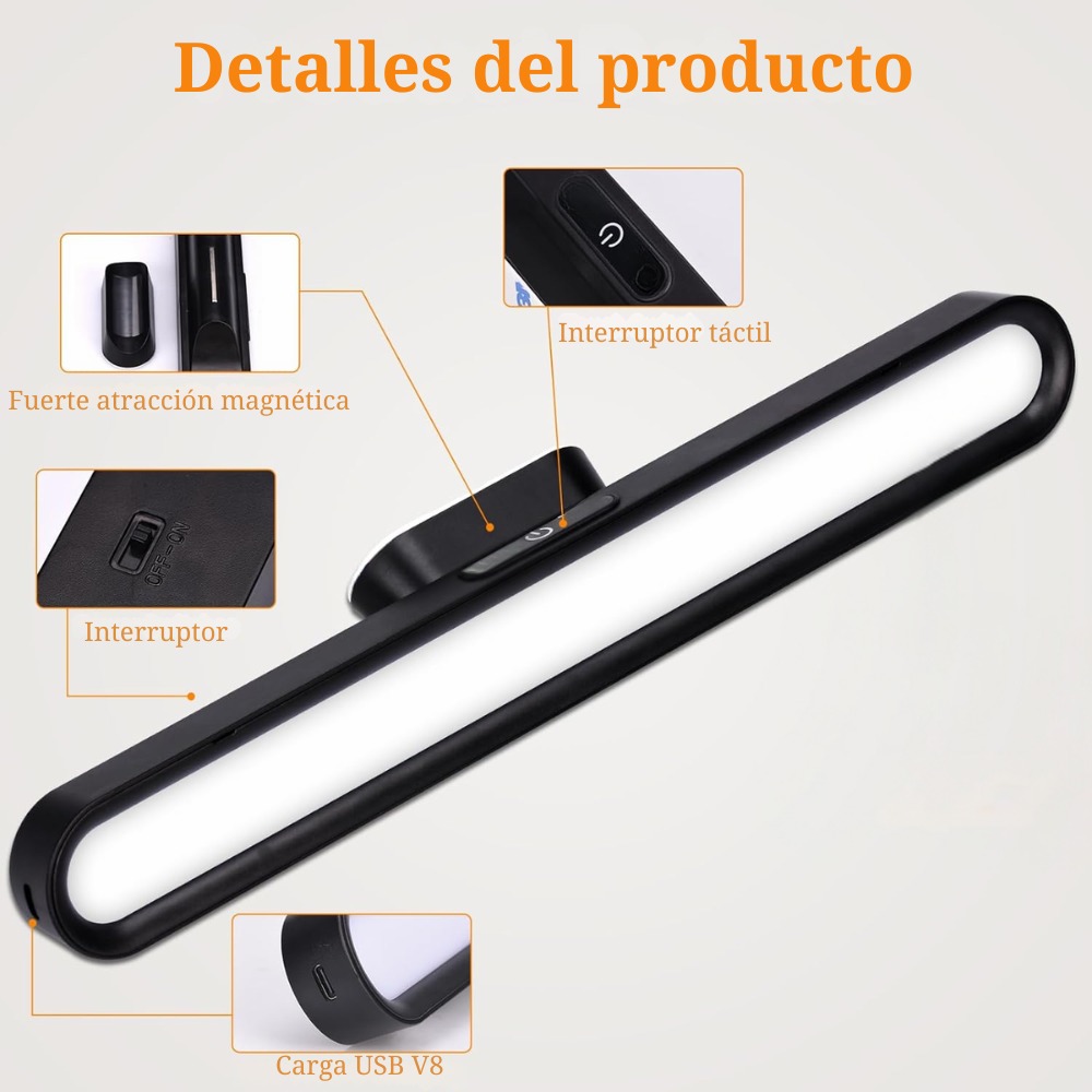 Miniatura 6 de Barra De Luz Led Magnetica Recargable